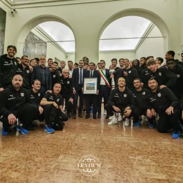 Municipio di Parma: “Cerimonia di premiazione del Parma Calcio per la promozione in Serie A”