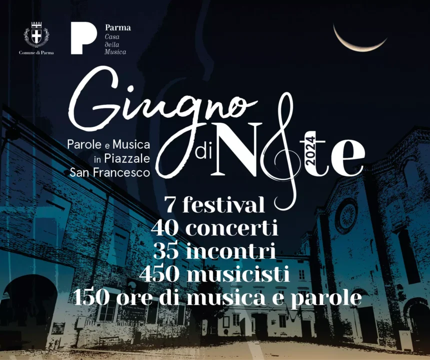 GIUGNO di Note: lo spettacolo della musica per tutti in Piazzale San Francesco a Parma